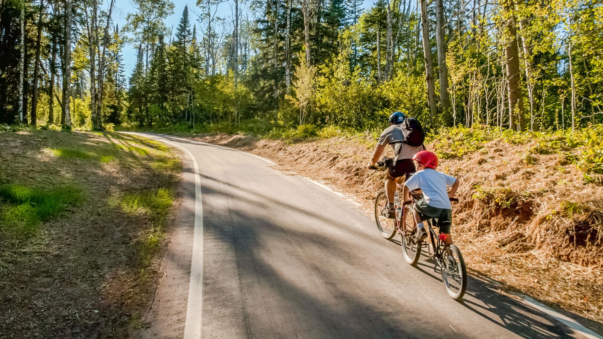 Visit some of the best bike trails