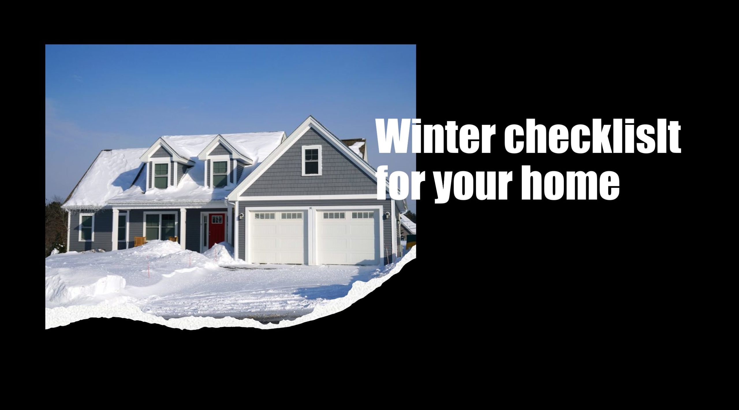 winter checklist for your home
