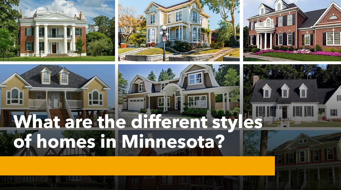 What are the different types of homes in minnesota